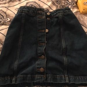 Denim Skirt